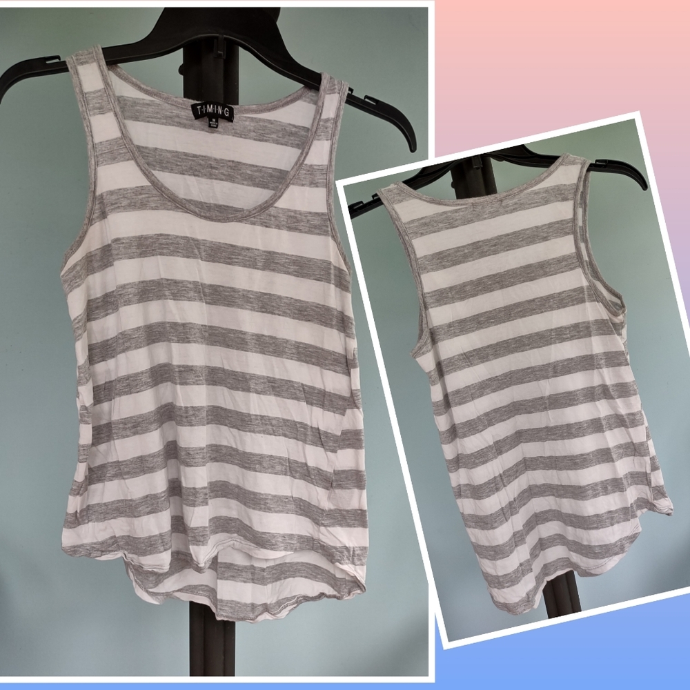 Timing striped tank